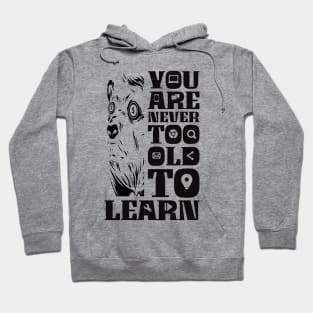 Online learning Hoodie